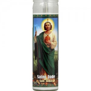 St. Jude Candle Company Saint Jude White Candle, (Pack of 12)   564026388